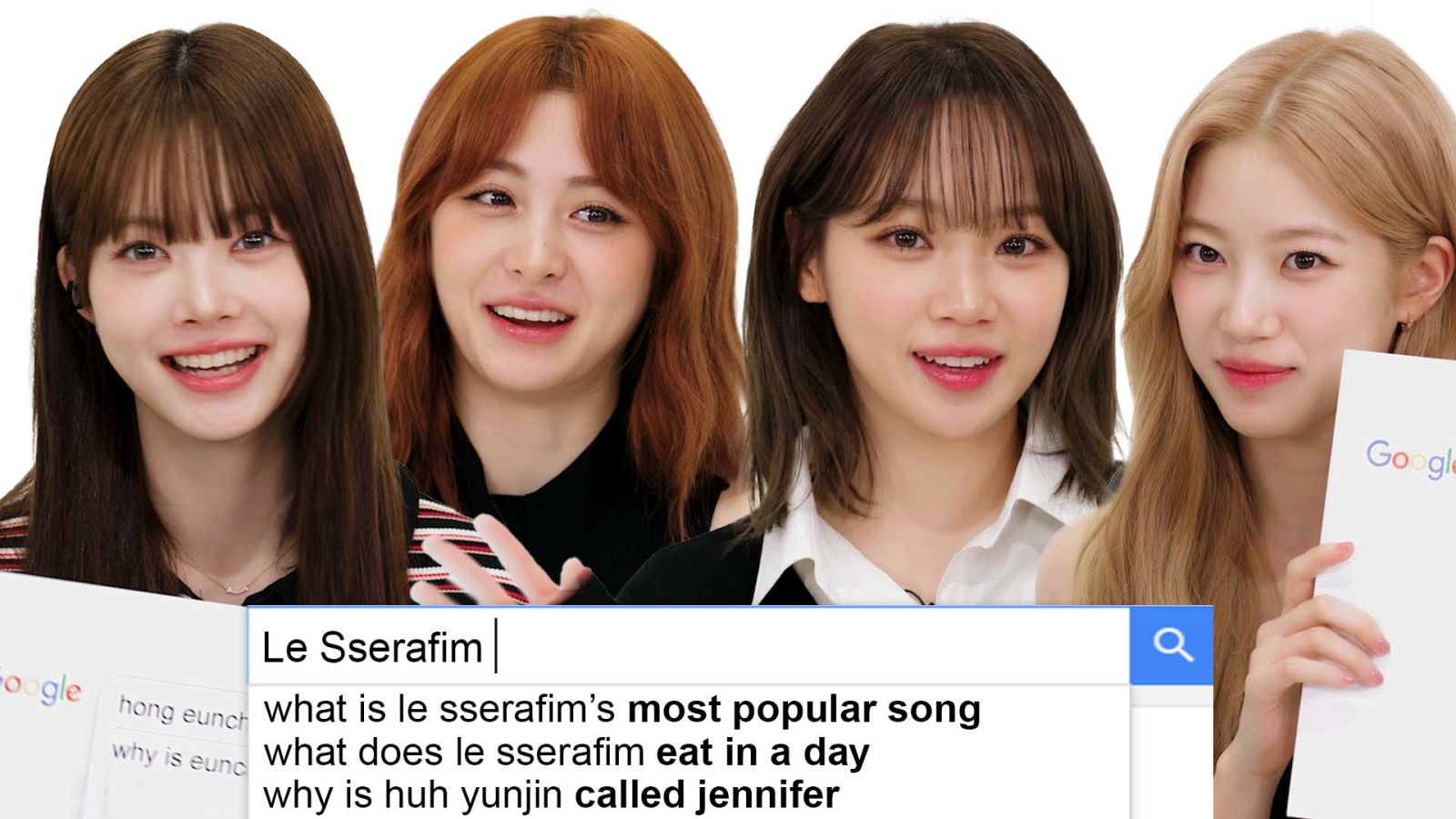 LE SSERAFIM Answer More of The Web's Most Searched Questions