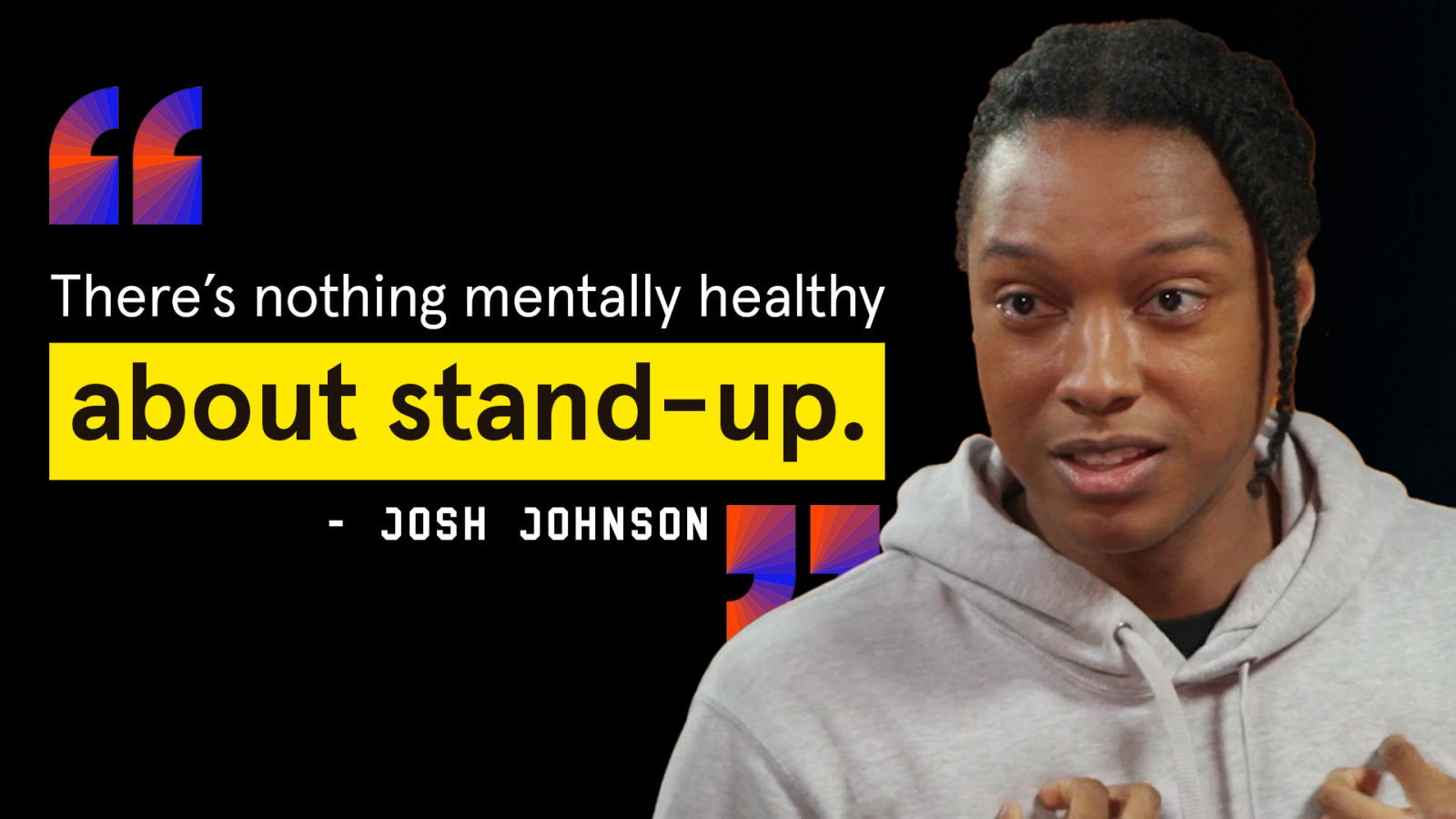 Josh Johnson on Comedy and Mental Health in the Age of Social Media