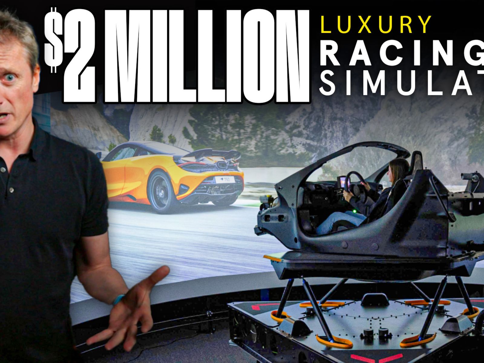$2M vs. $63,000: Luxury Racing Simulators